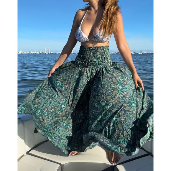 Ashley Taylor Pants - Maxi Pants Wide Leg High Waisted